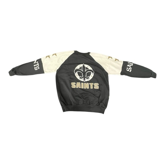 VTG 1980’s New Orleans Saints crewneck Sweater All Over Print Made USA Size XL - Picture 5 of 9